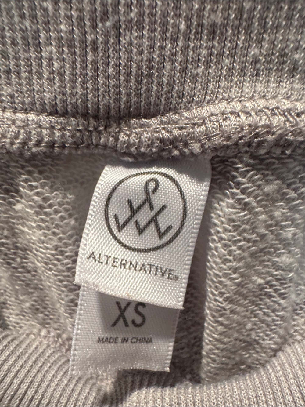Alternative Light Gray Wide Leg Drawstring Pants - Picture 2 of 5